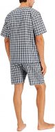 Men's Short Sleeve Nightwear Pajama, Short PJ Set
