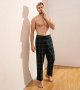 Men's Pajama Pants 100% Cotton Flannel Plaid Lounge Soft Warm PJ Bottoms Drawstring and Pockets