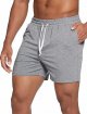 Mens 5.5 Inch Lounge Pajama Shorts Quick Dry Cotton Sleep Shorts