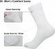 Men Sock Thin Soft Crew Anti Odor Lightweight Breathable Comfort Cool soft Sock 5 Pairs